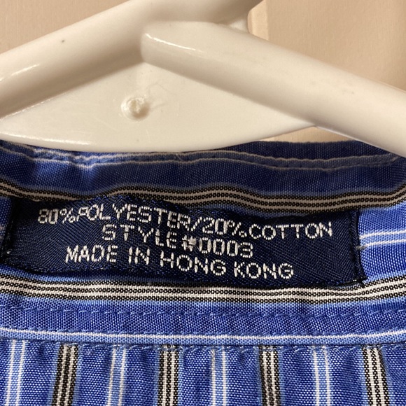 Panhandle Slim Men’s Striped Western Cowboy Shirt Pearl Snaps Ling Sleeves Sz XL - Picture 4 of 7